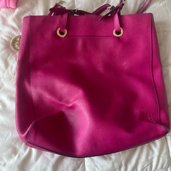 Michael Kors hot pink purse! - Picture 2 of 3